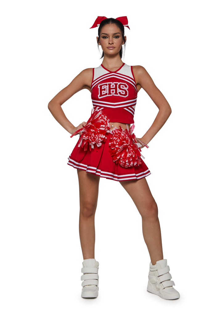 Y2K Highschool Cheer Costume