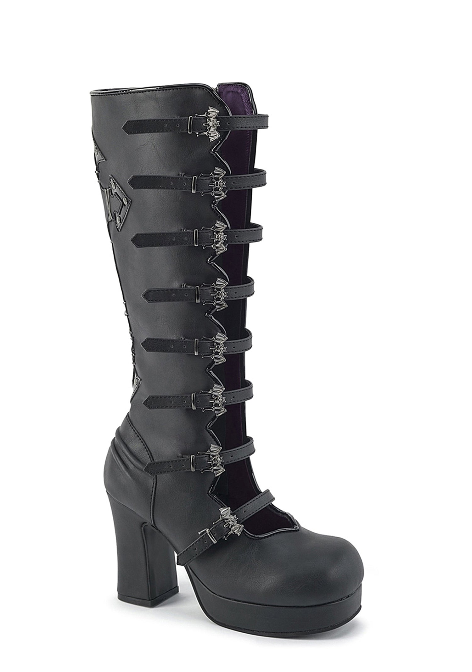 Gothika-160 Platform Knee High Boots