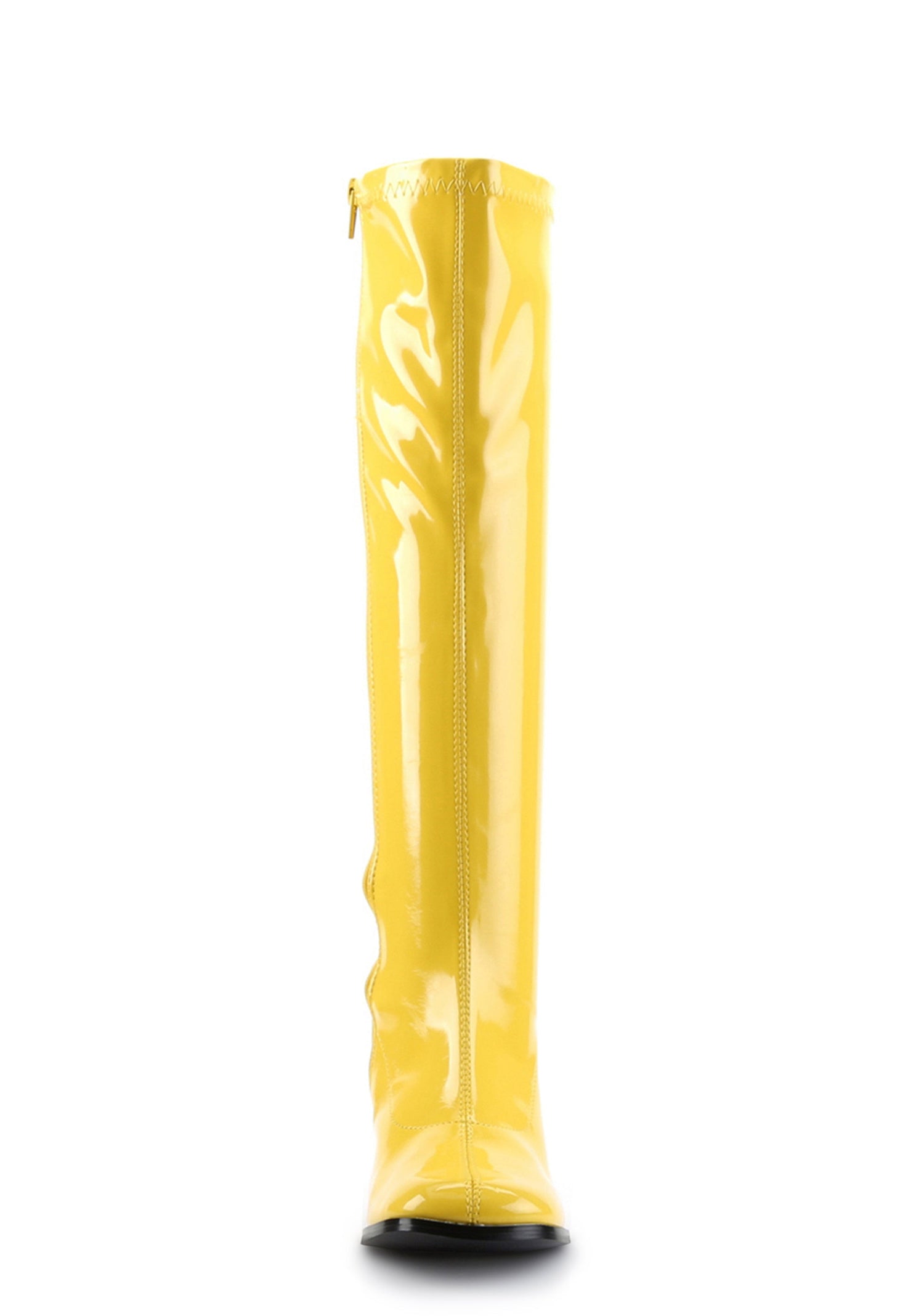 Gogo 300 Knee High Boots - Yellow