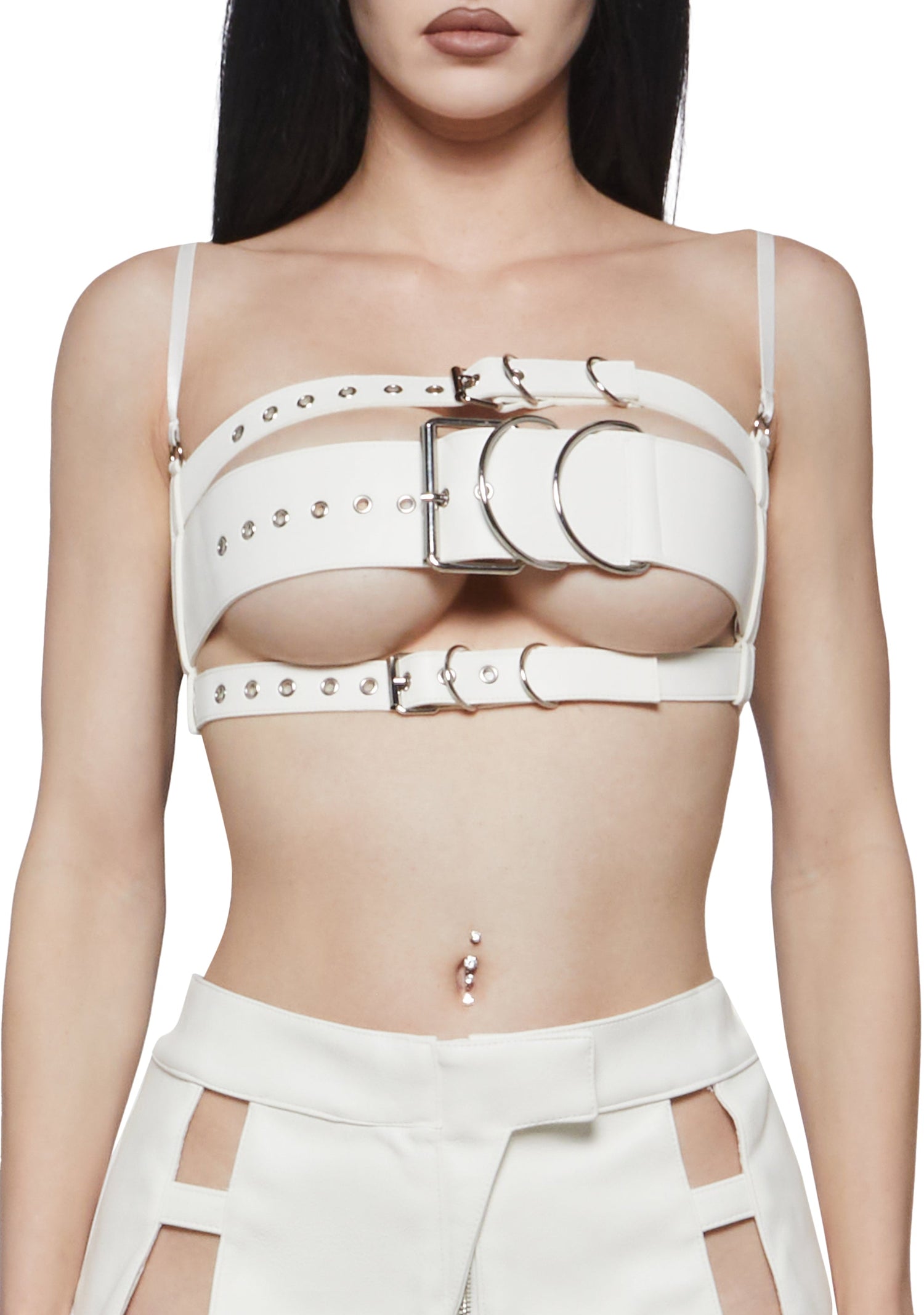 Belt Top - White