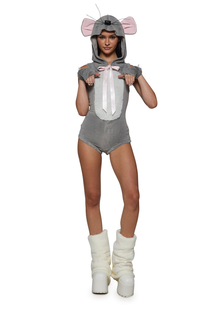 Mouse Romper Costume with Tail