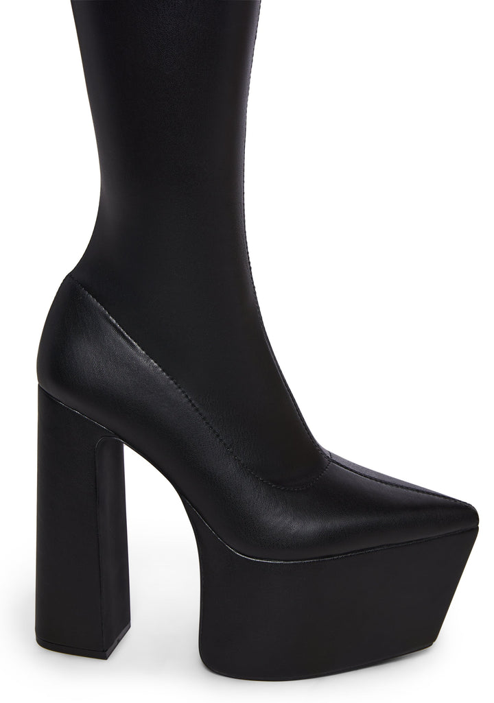 On Mute Stretch Platform Boots