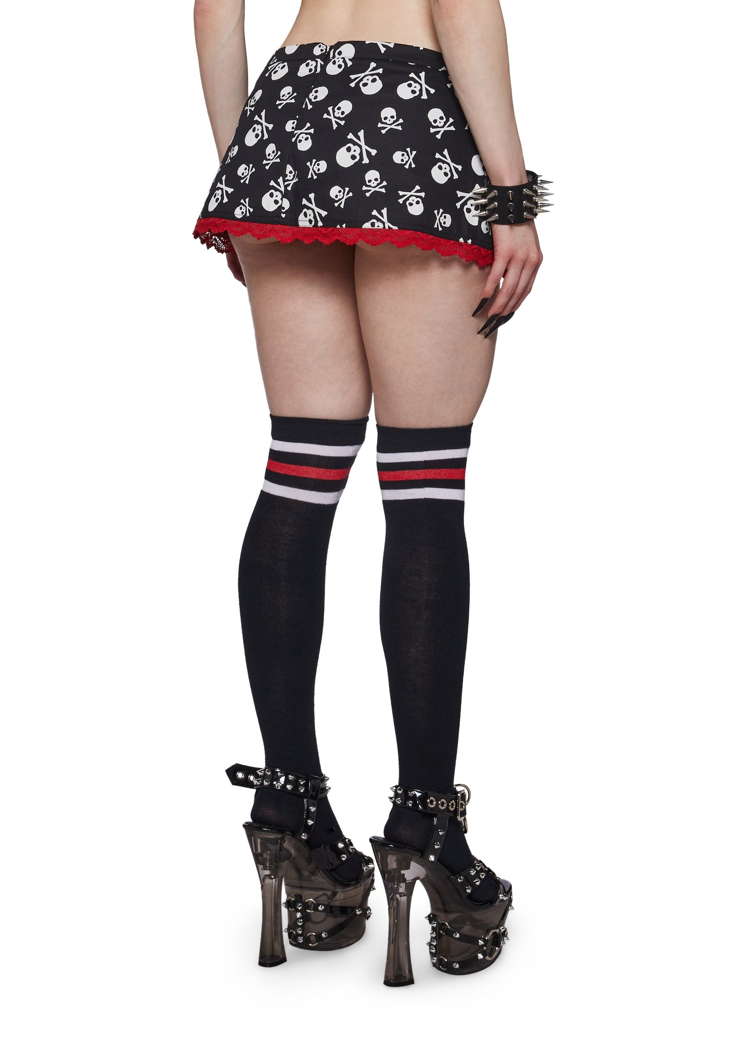 Bones & Bows Micro Skort