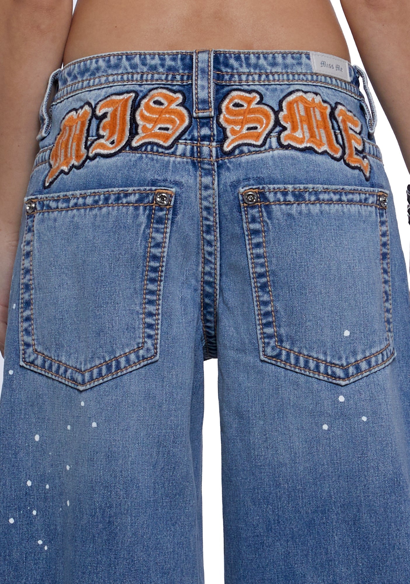 Lyrix Baggy Wide Leg - Light Wash