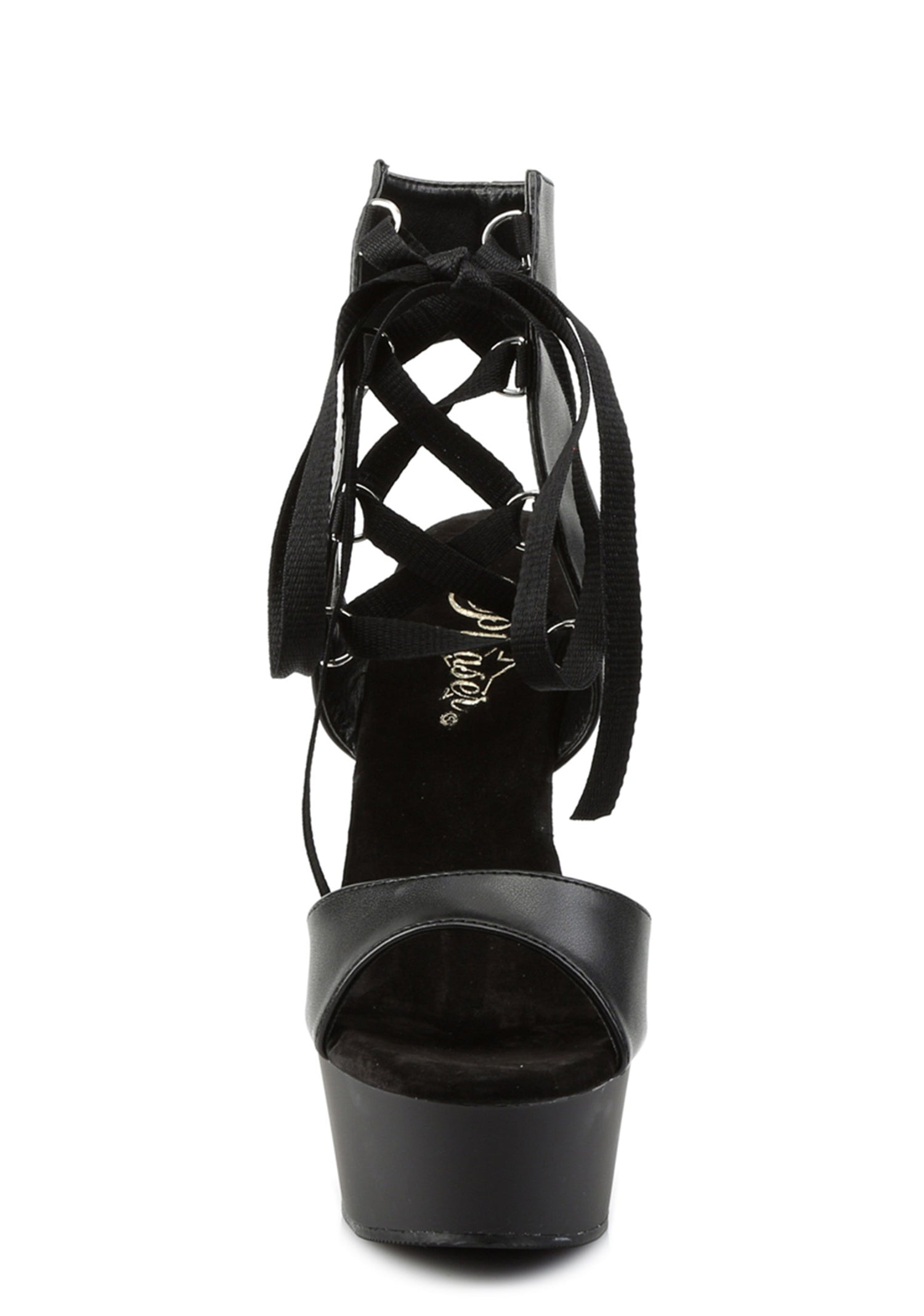 Delight 600-14 Open Toe Platform Heels