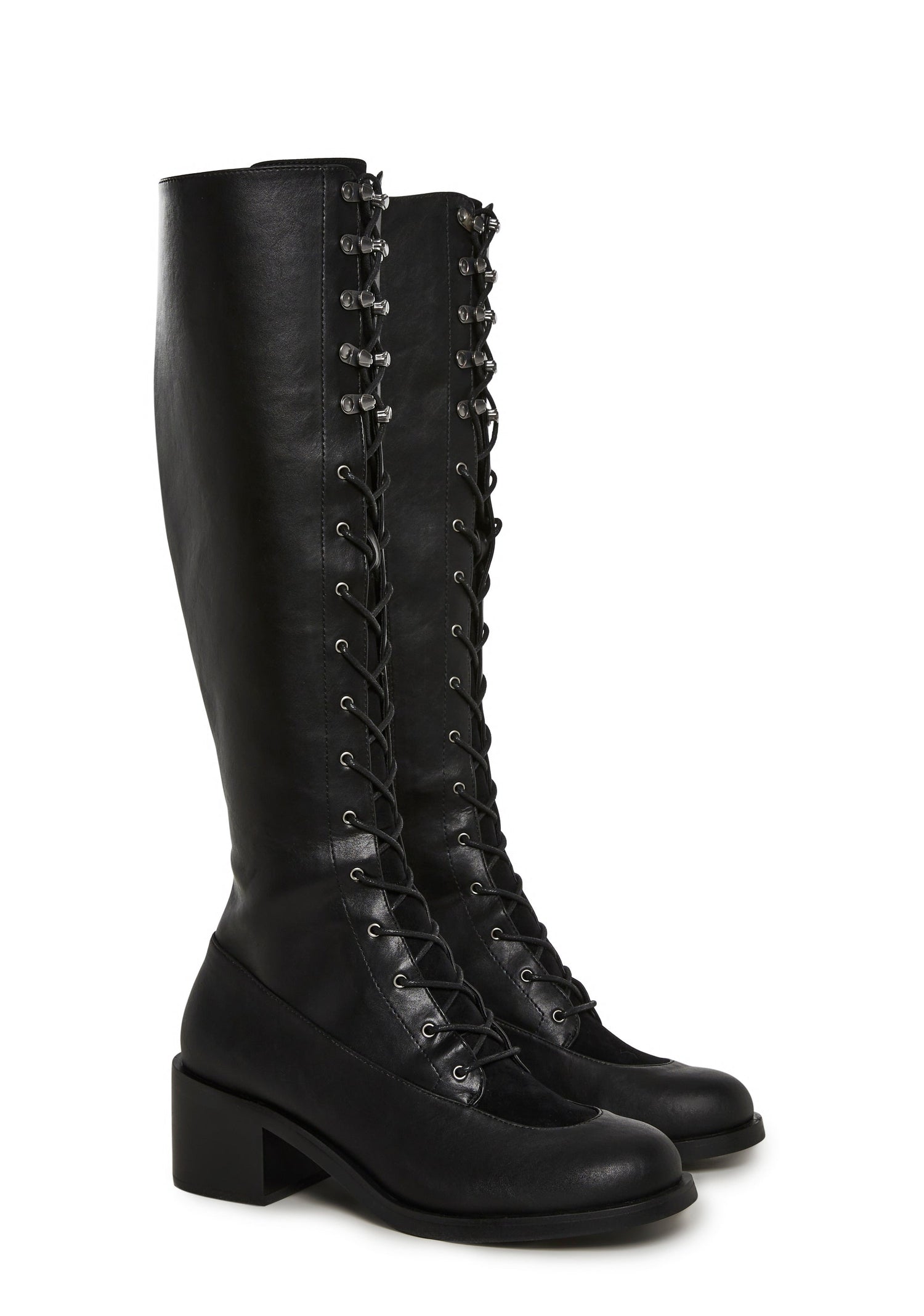 Sepia Filter Memories Lace Up Boots