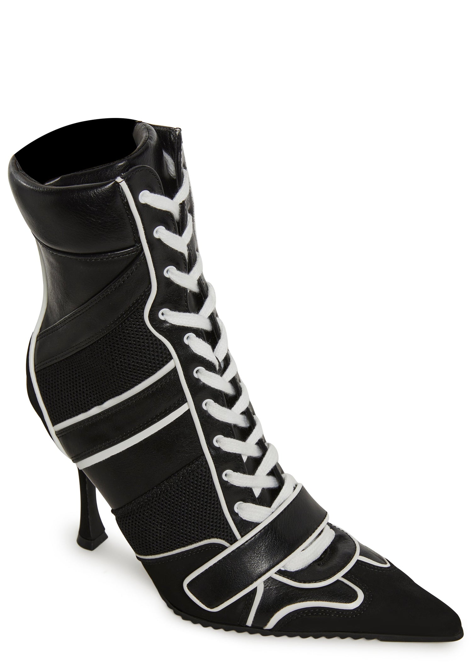 Knockout Sneaker Boot Heels - Black