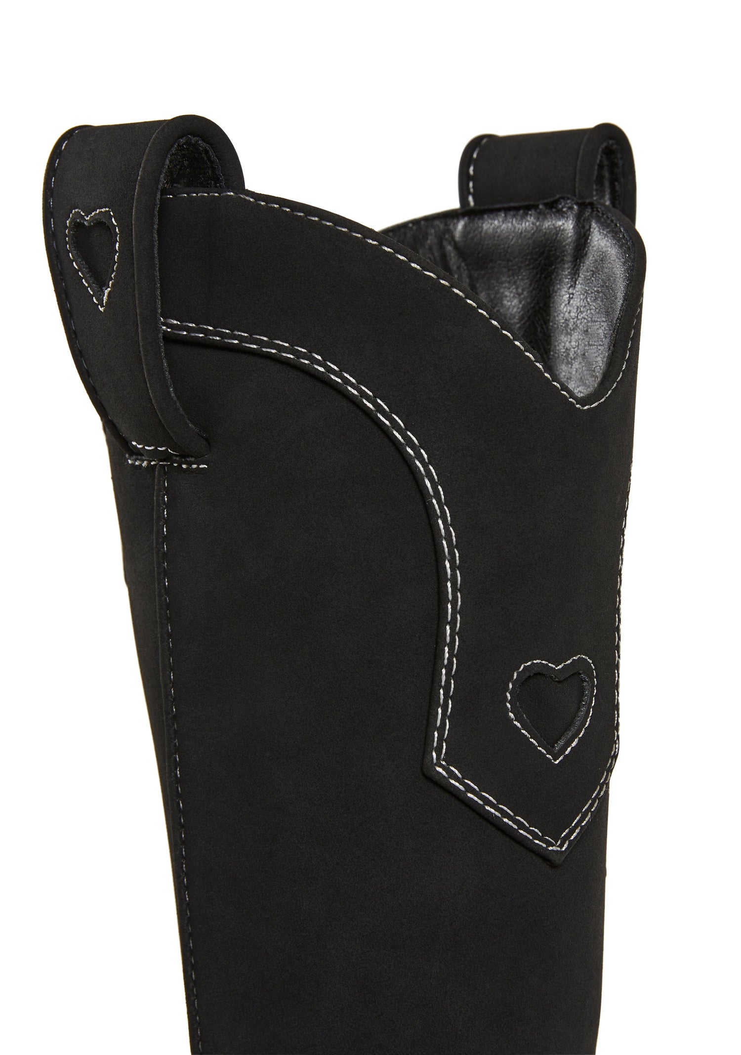 Basic Present Perfect Cowgirl Boots - Black