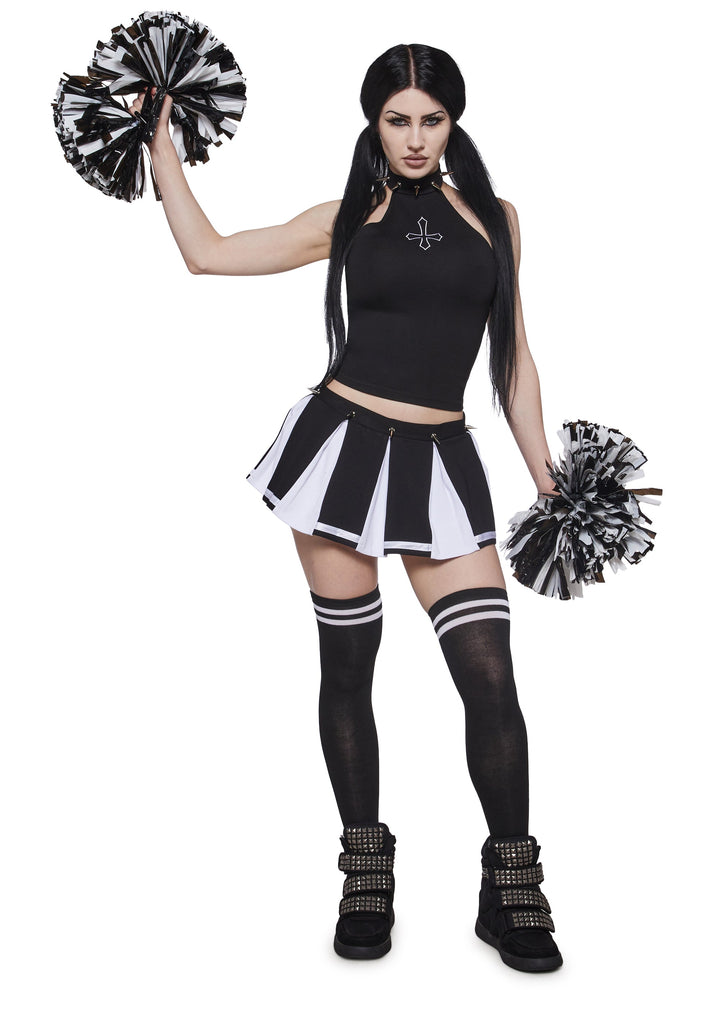 Goth Cheerleader Costume