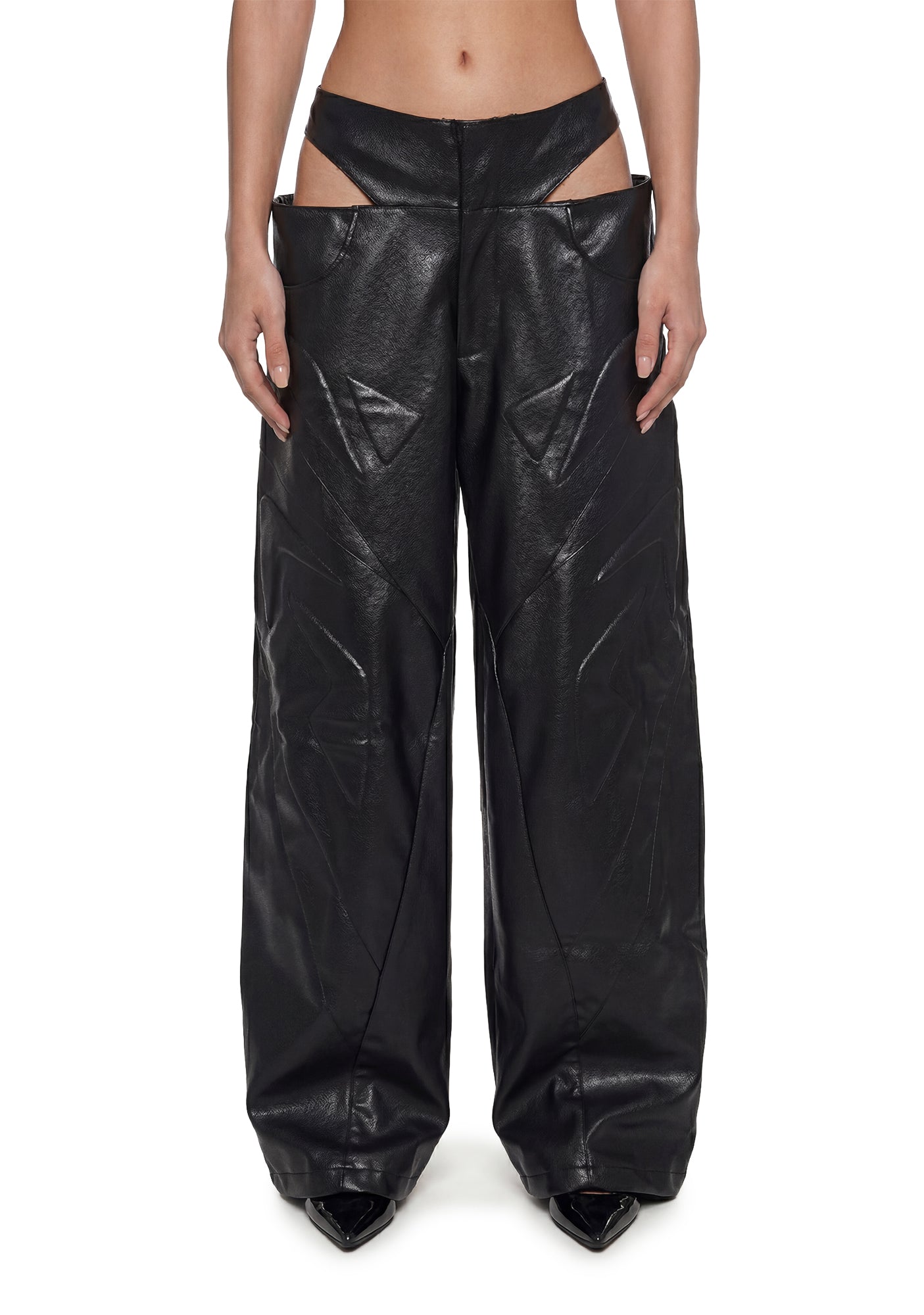 Octane Leather Panty Trousers