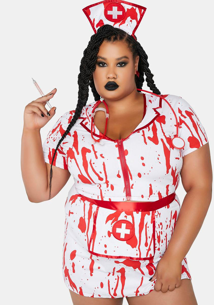 Plus Nurse Of Death Costume