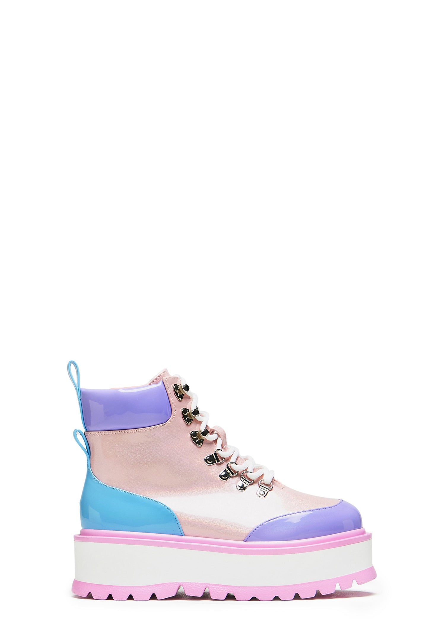Kawaii Hydra Hi Shine Platform Boots