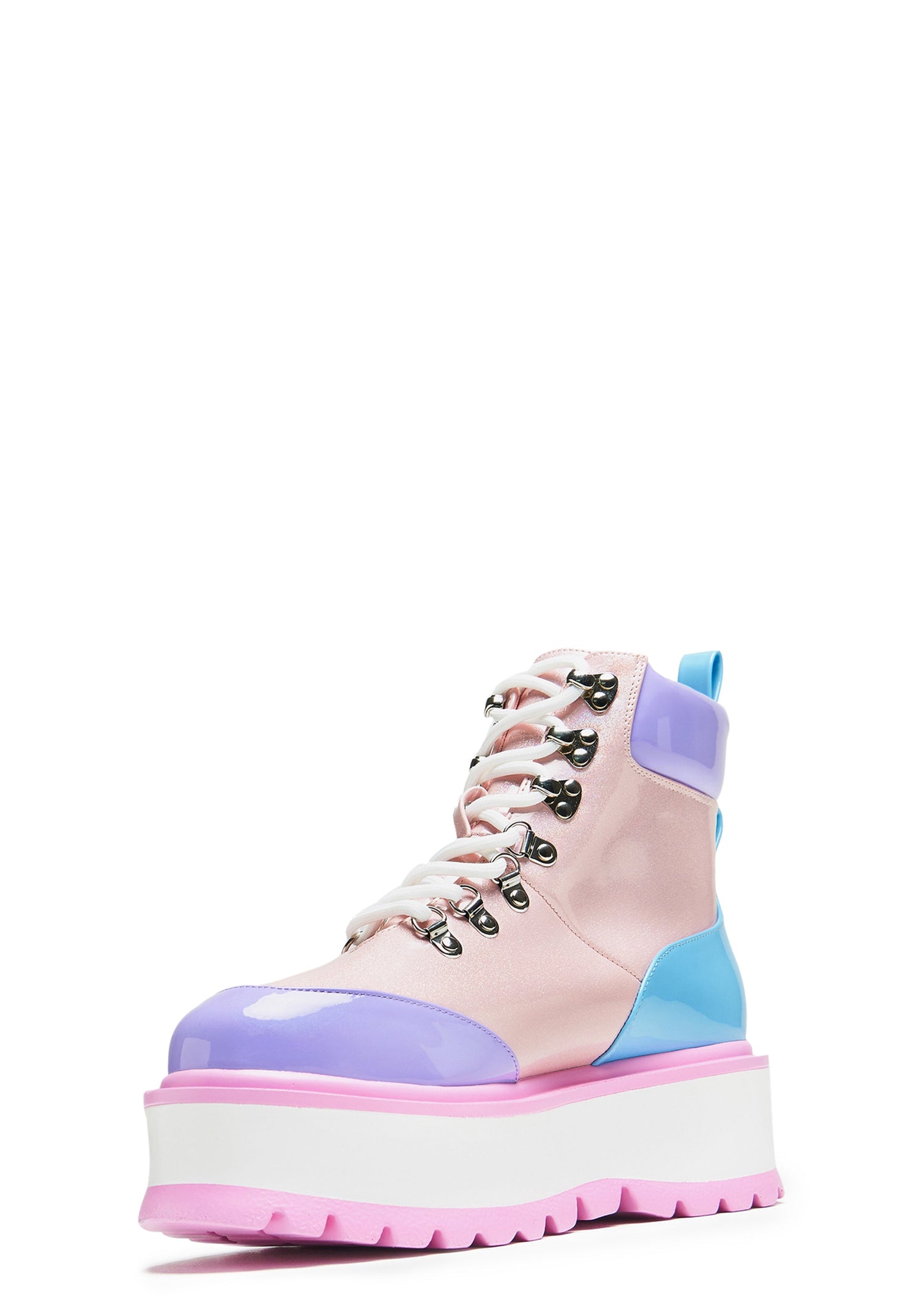 Kawaii Hydra Hi Shine Platform Boots