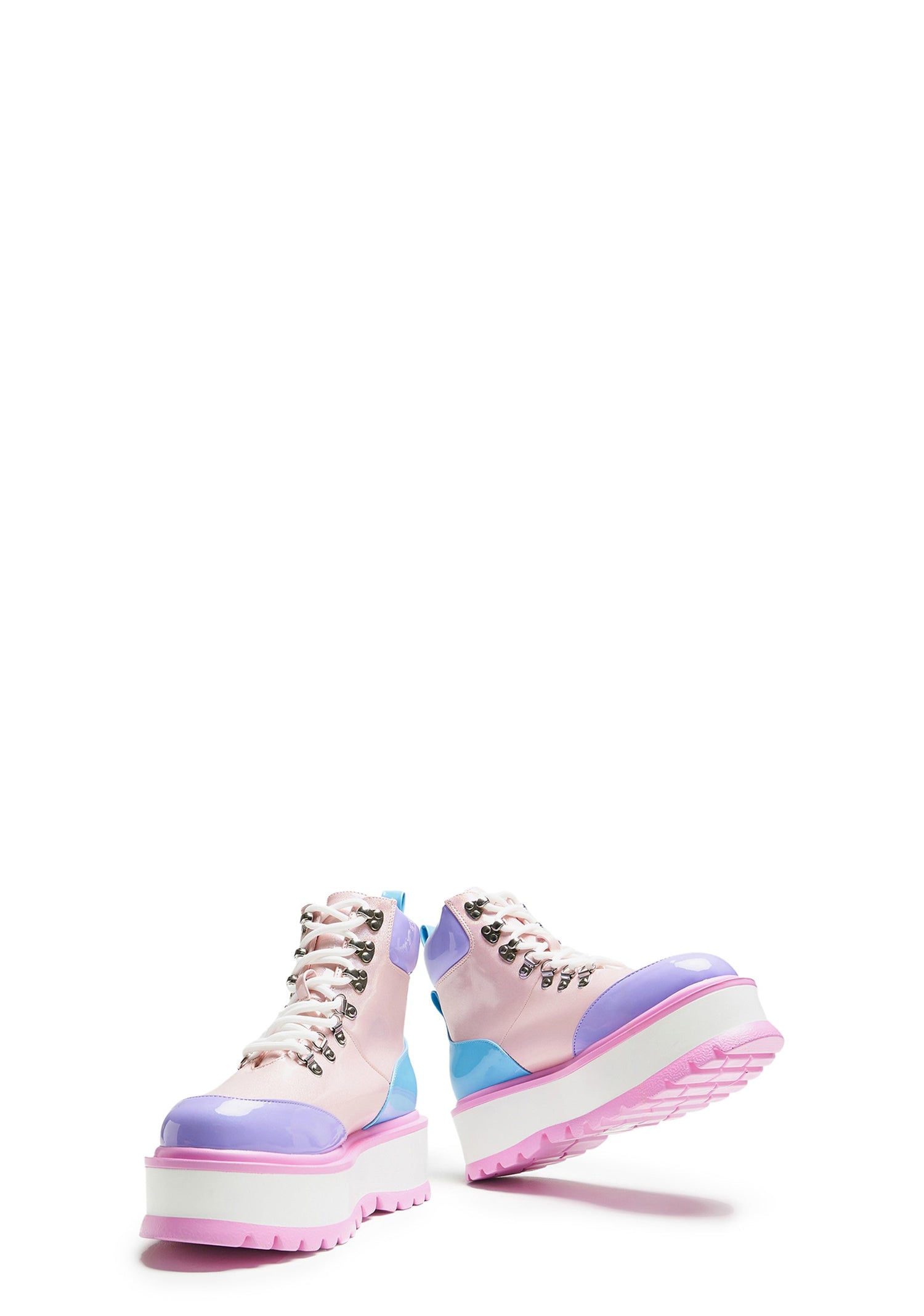 Kawaii Hydra Hi Shine Platform Boots