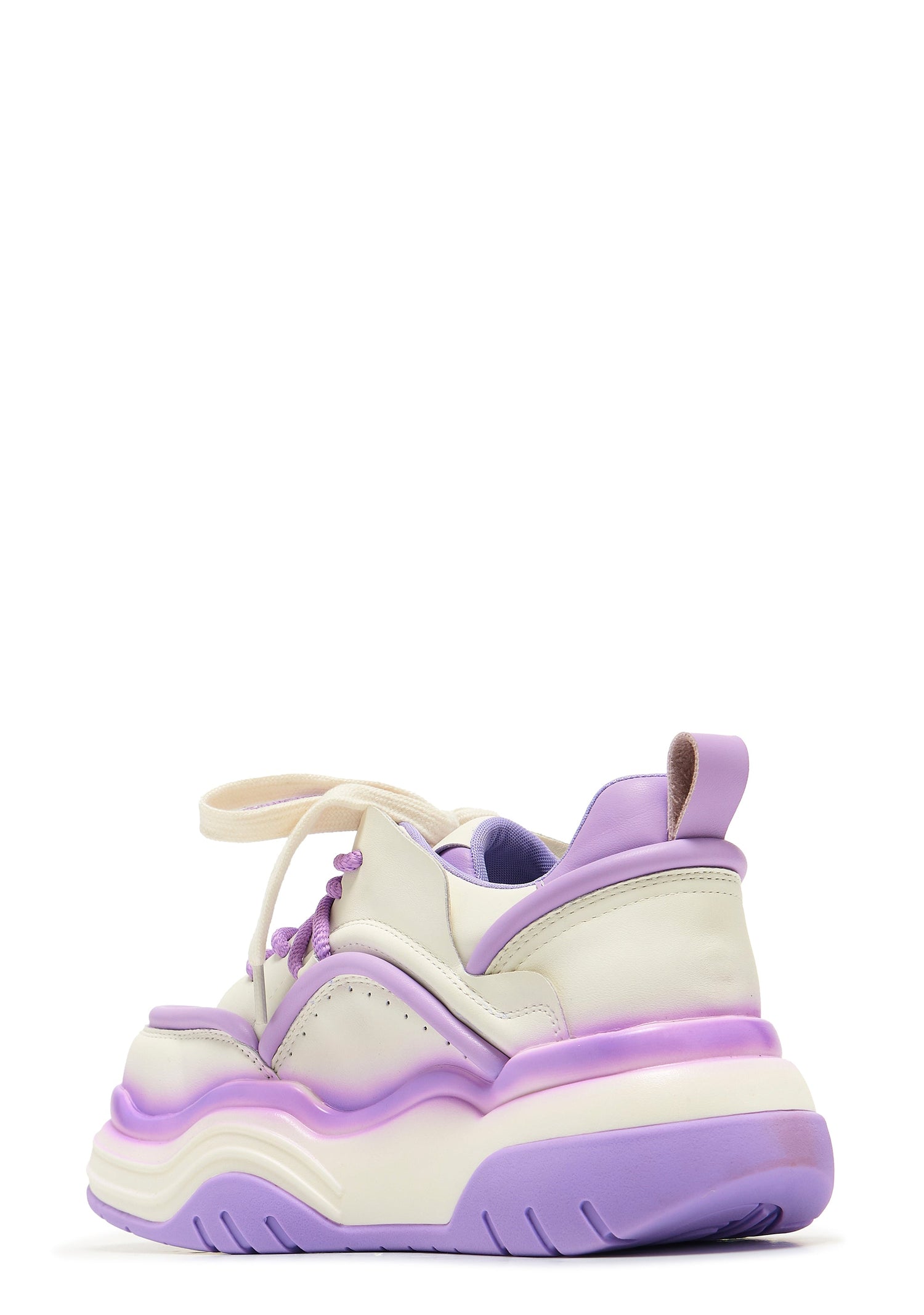 Koi Footwear Neon Reef Platform Trainers - Violet