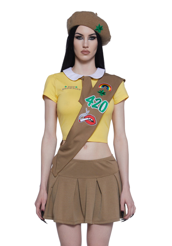 Lil Miss Pot Brownie Costume
