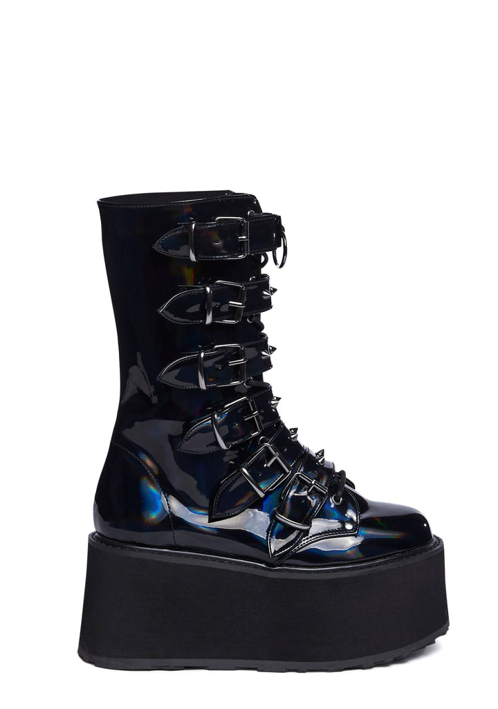 Damned-225 Mid-Calf Boots