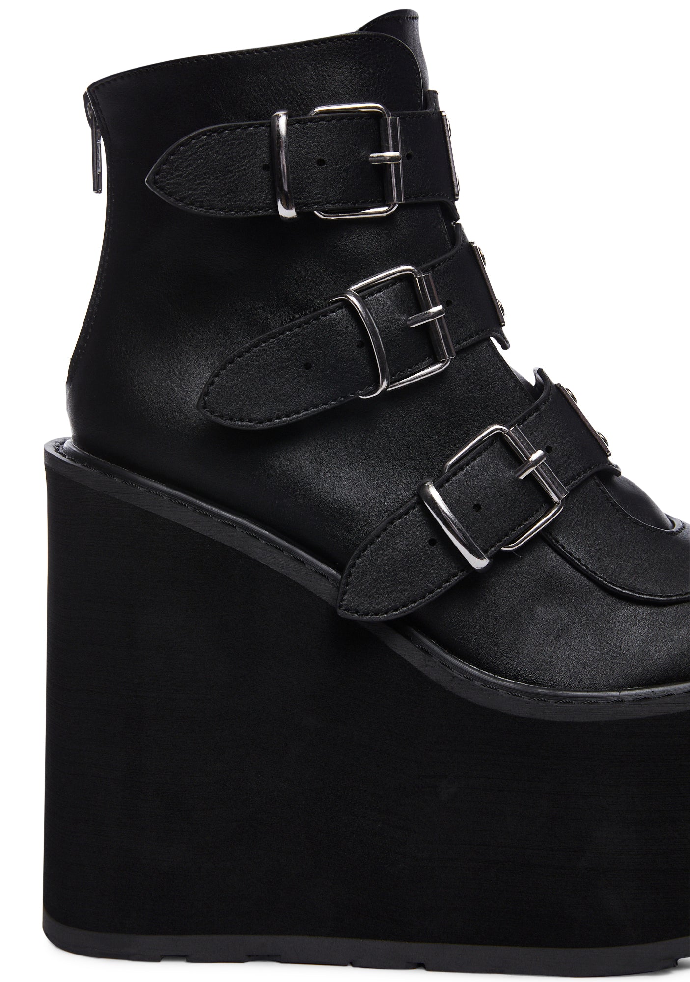 Swing-105 Platform Ankle Boots - Matte