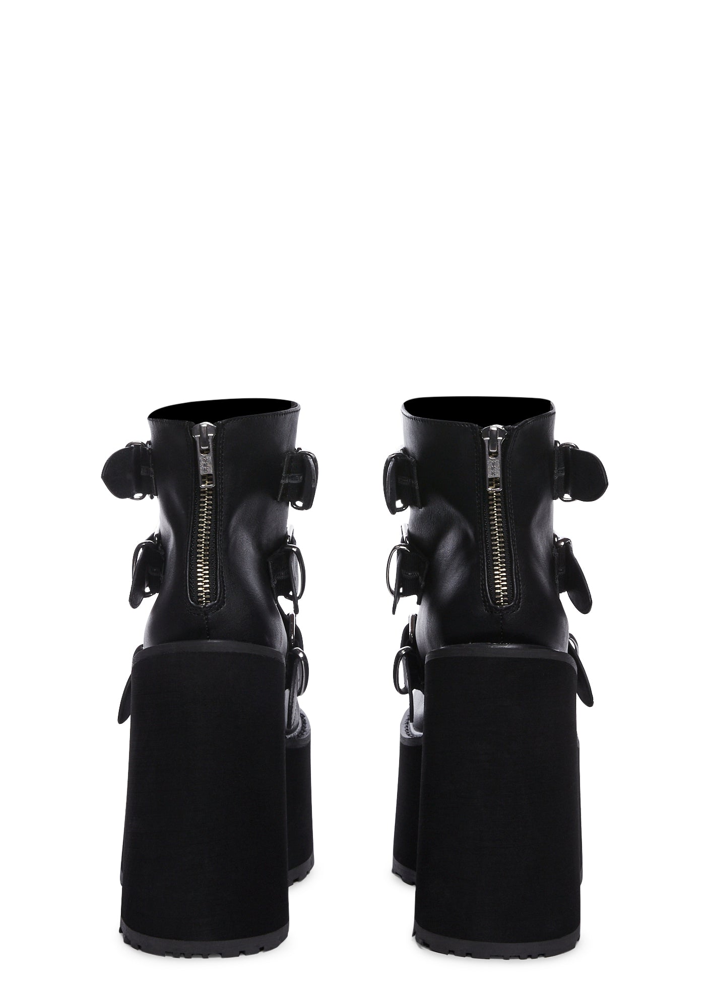 Swing-105 Platform Ankle Boots - Matte