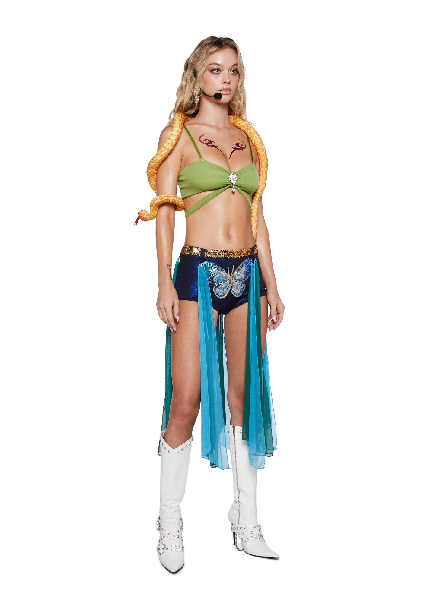 Servin' Snake Charmer Costume