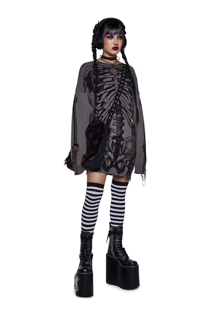 Bone Breaker Oversized Sweater
