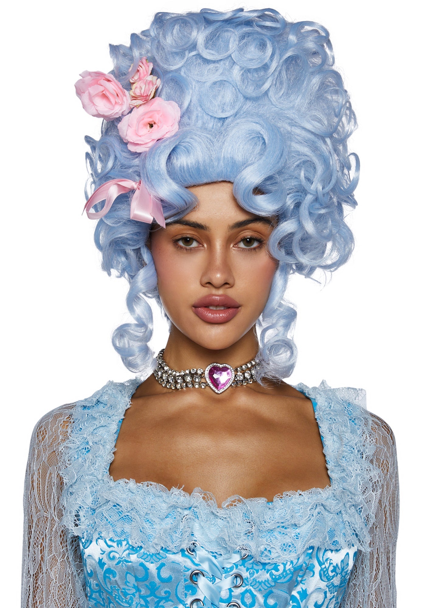 They'll Eat Cake Blue Wig