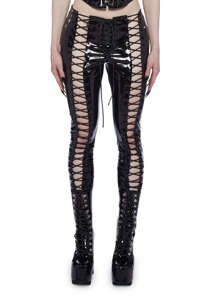 Have Mercy Lace Up Pants