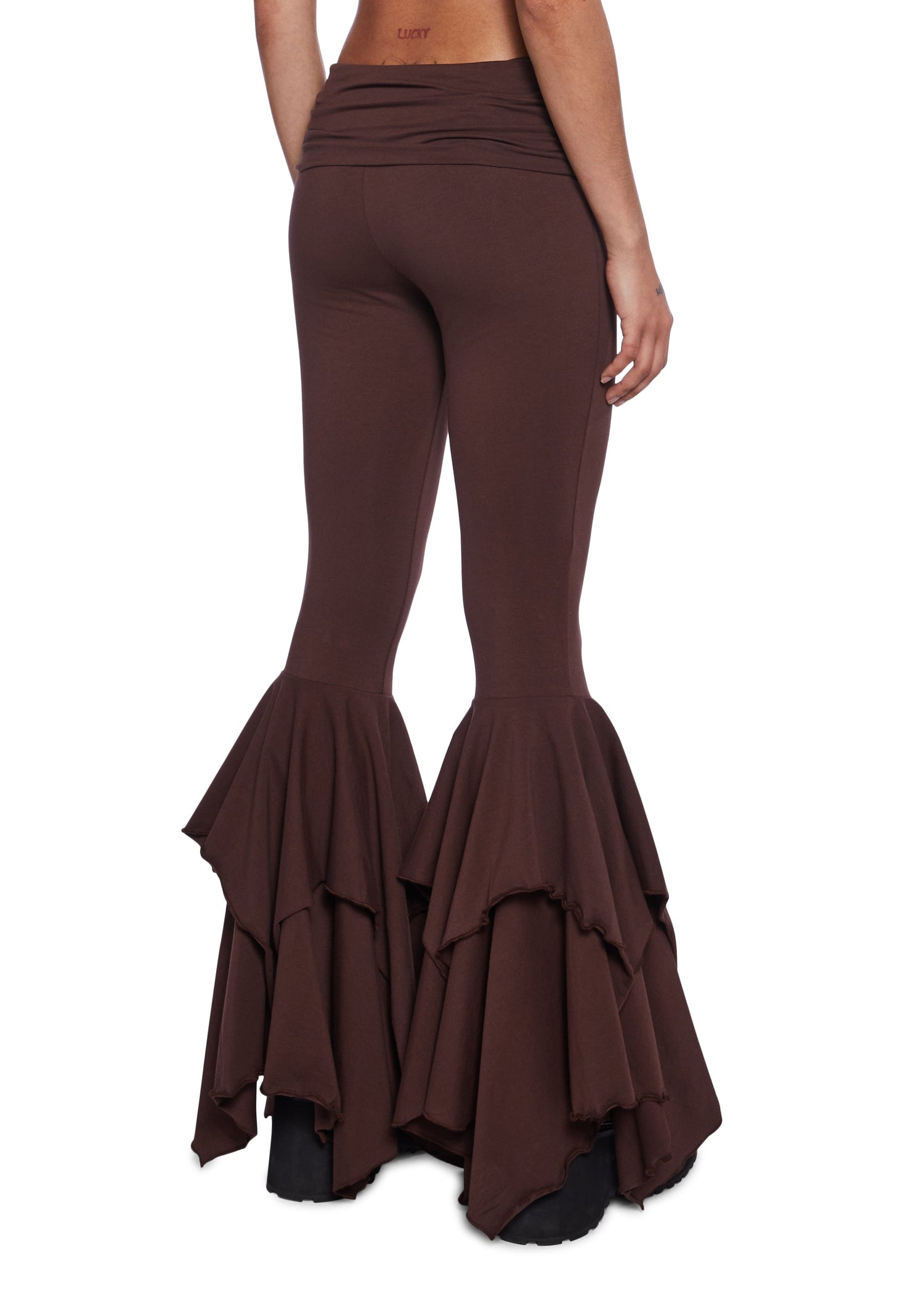 F Is For Fairies™  Flare Pants - Brown