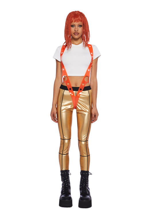Supreme Element Five Costume and Wig Set