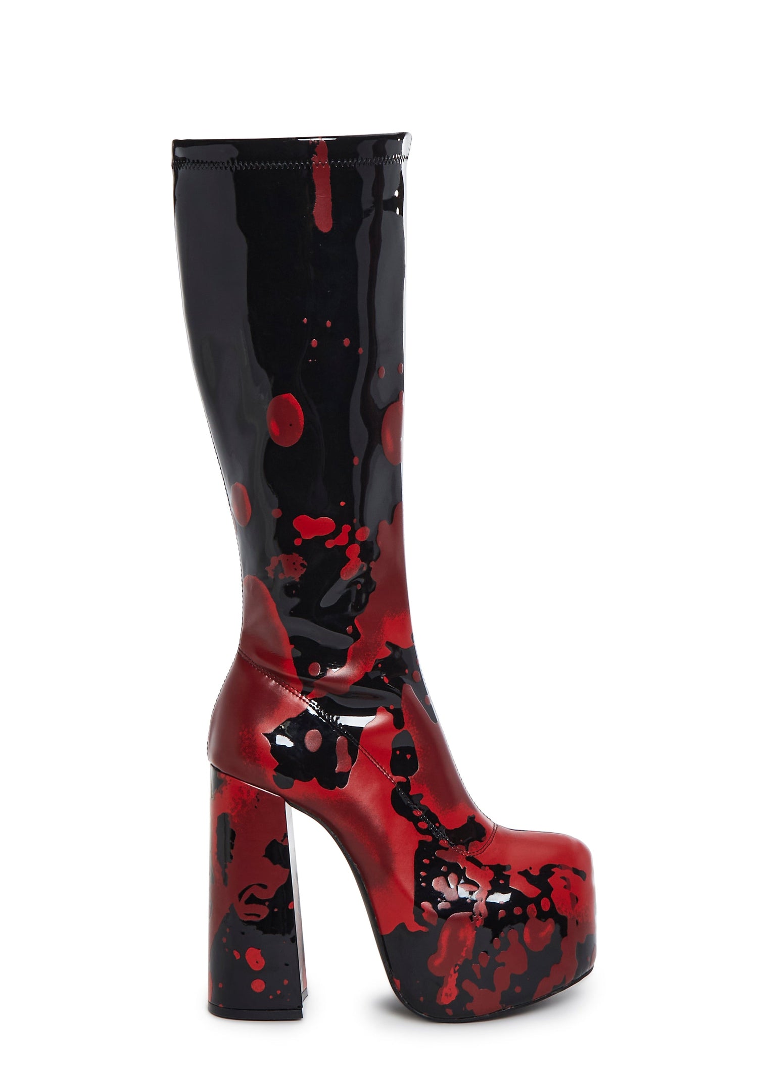 Scream Queen Gogo Boots - Black
