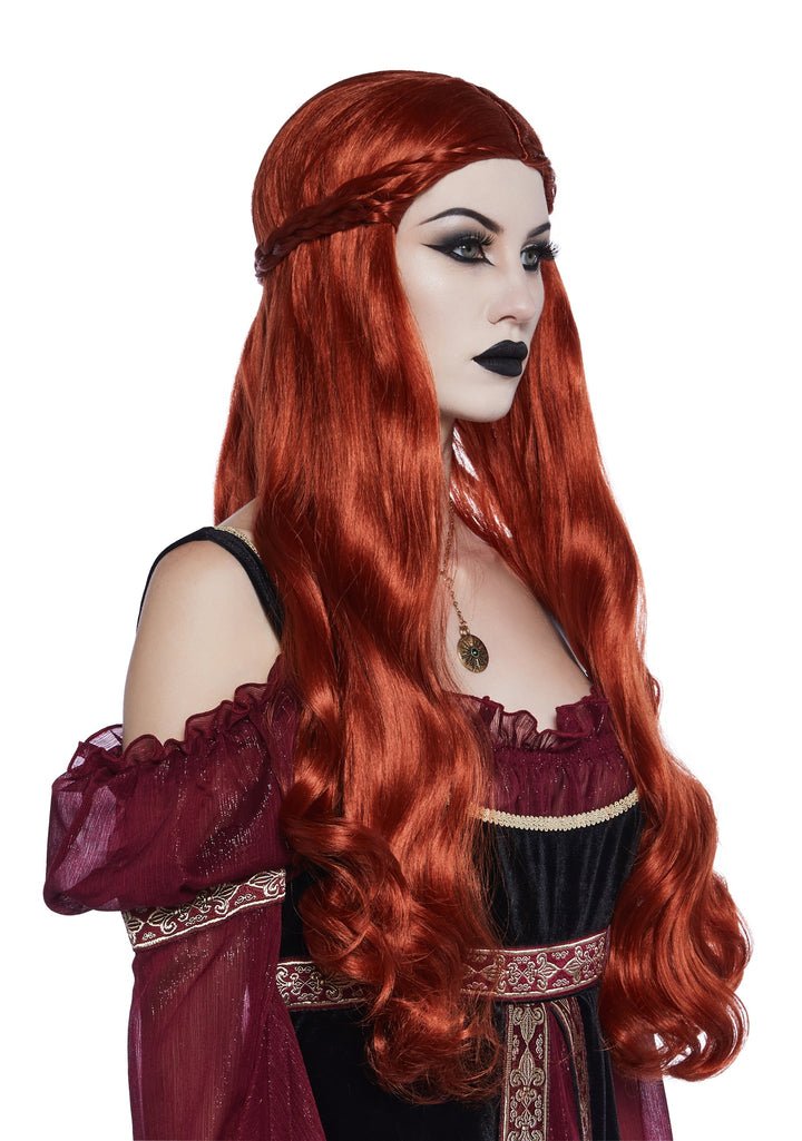 Faire Fables Renaissance Wig - Auburn