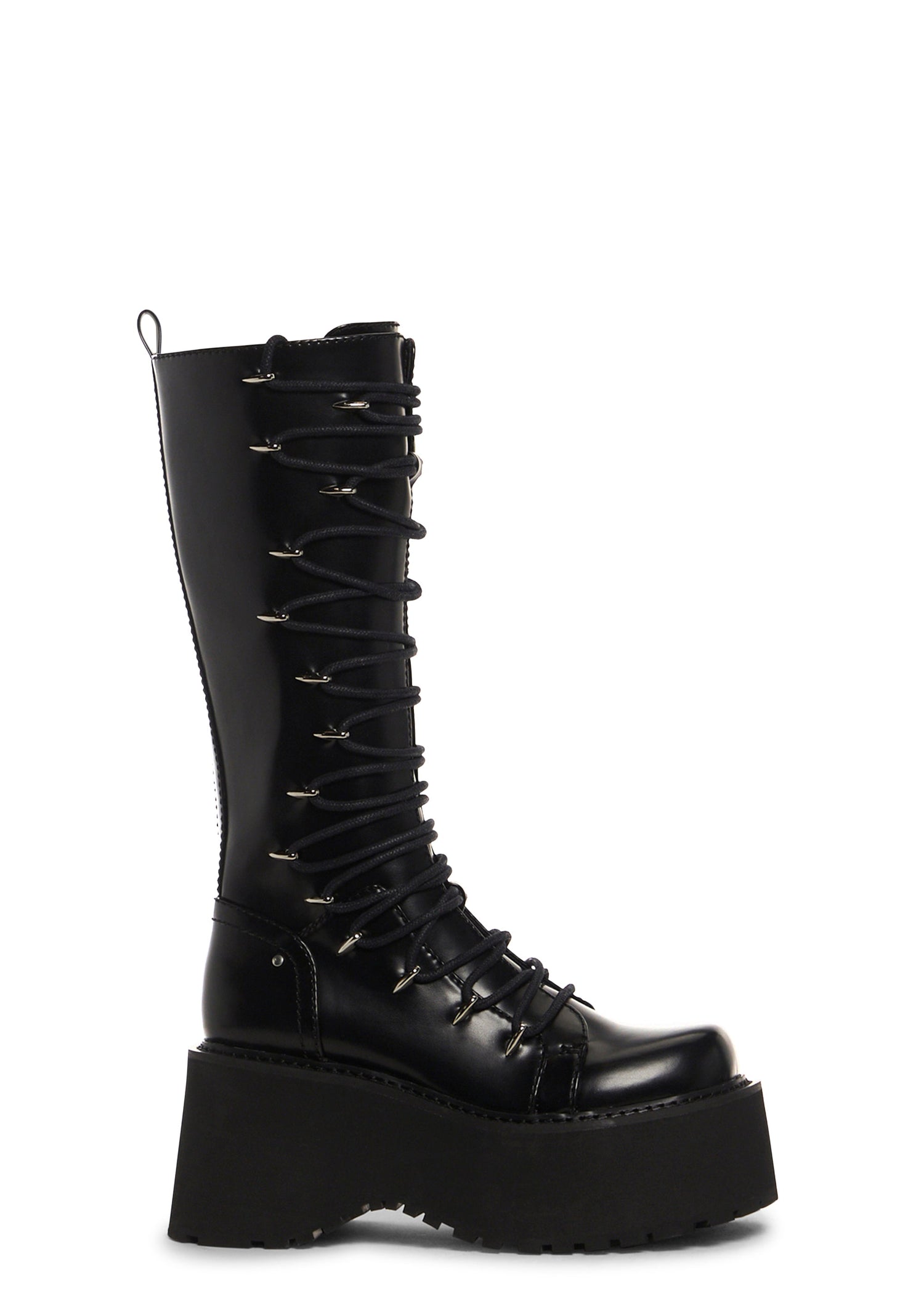 Glam Grit Knee High Boots