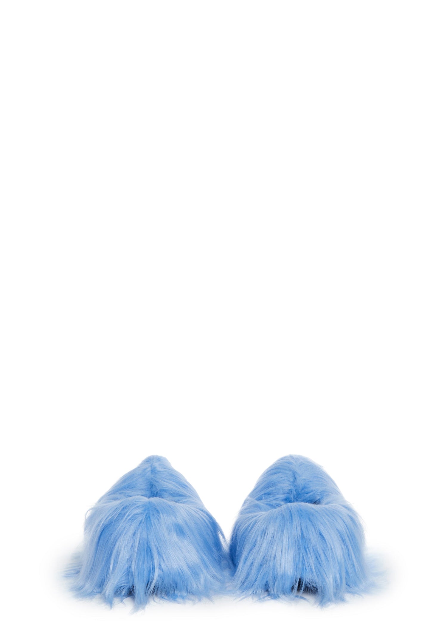 Case Of The Grumpies Fuzzy Slippers - Kooky Monster