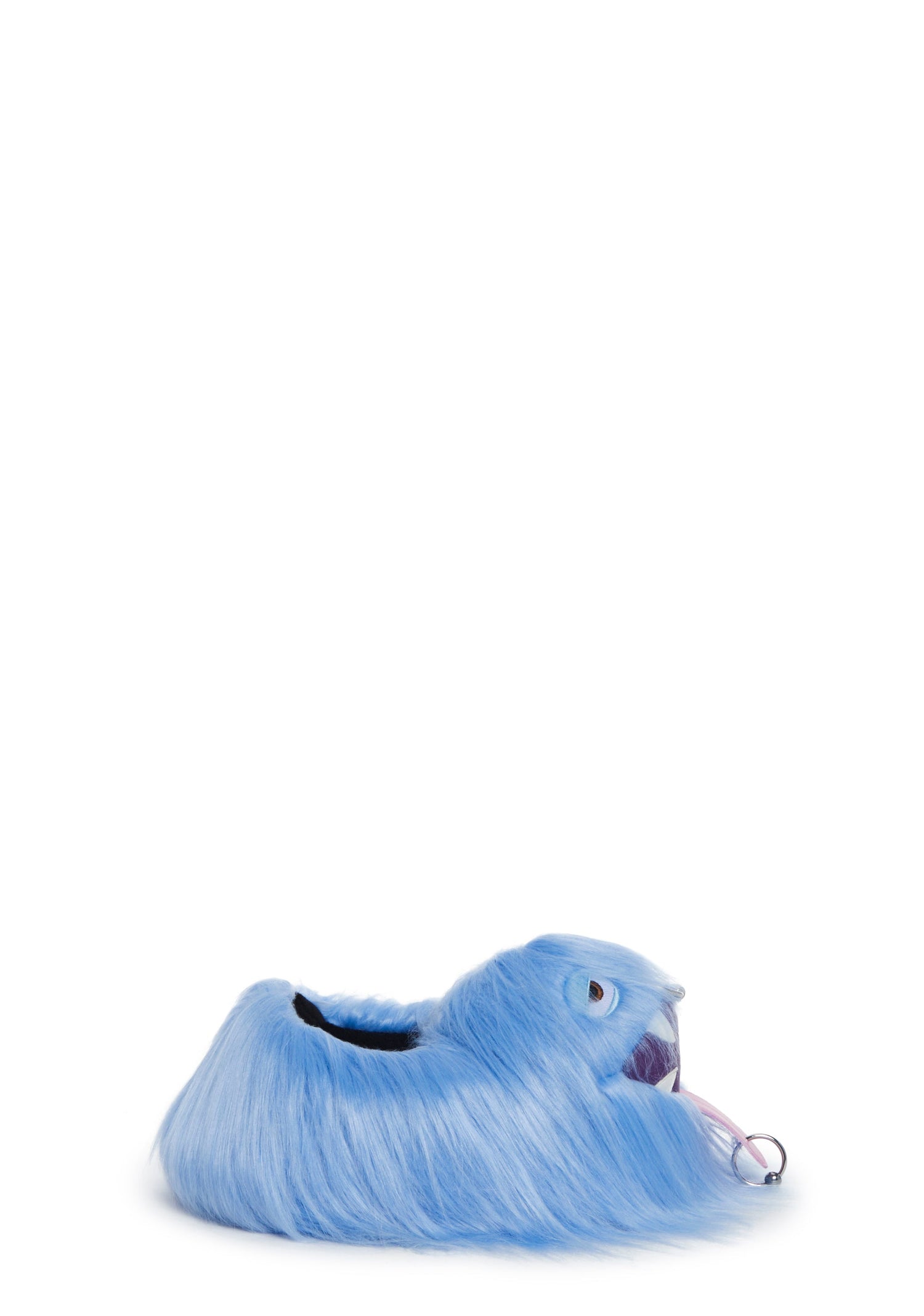 Case Of The Grumpies Fuzzy Slippers - Kooky Monster