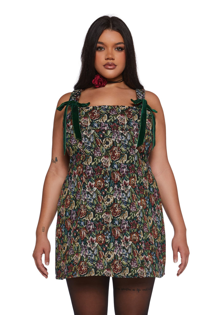 Pixie Stardust Mini Dress - Jacquard