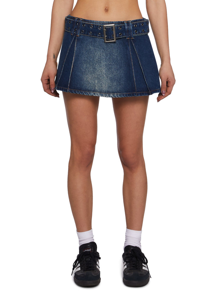 Margie Pleated Mini Skirt