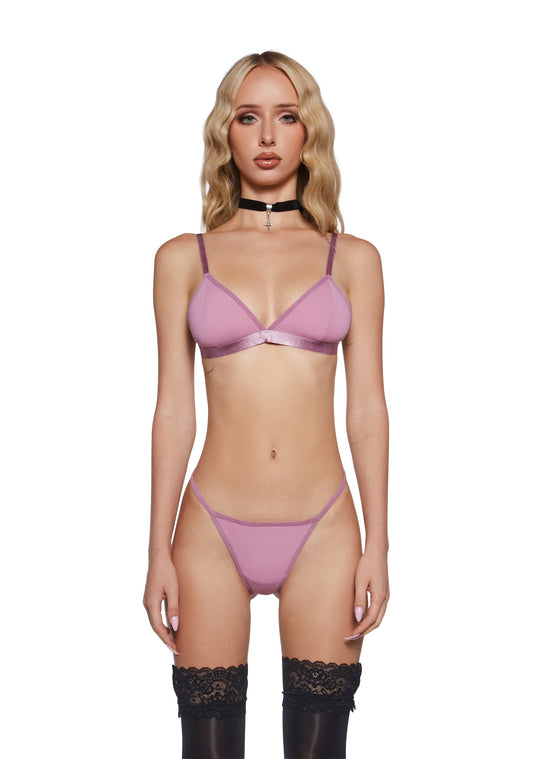 Awe Struck Bralette - Mauve