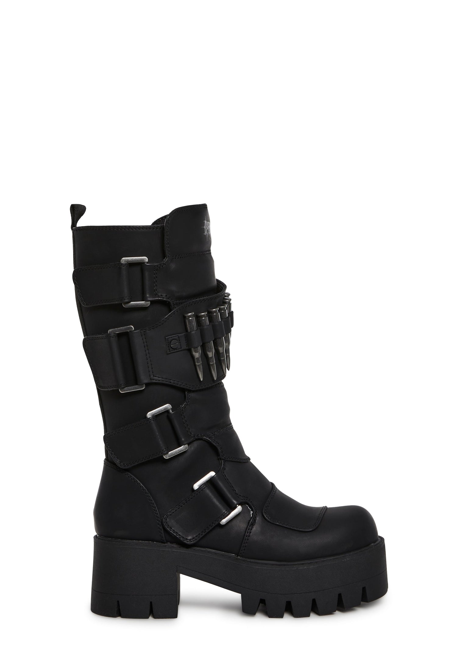 Warp Bullet Combat Boots - Black