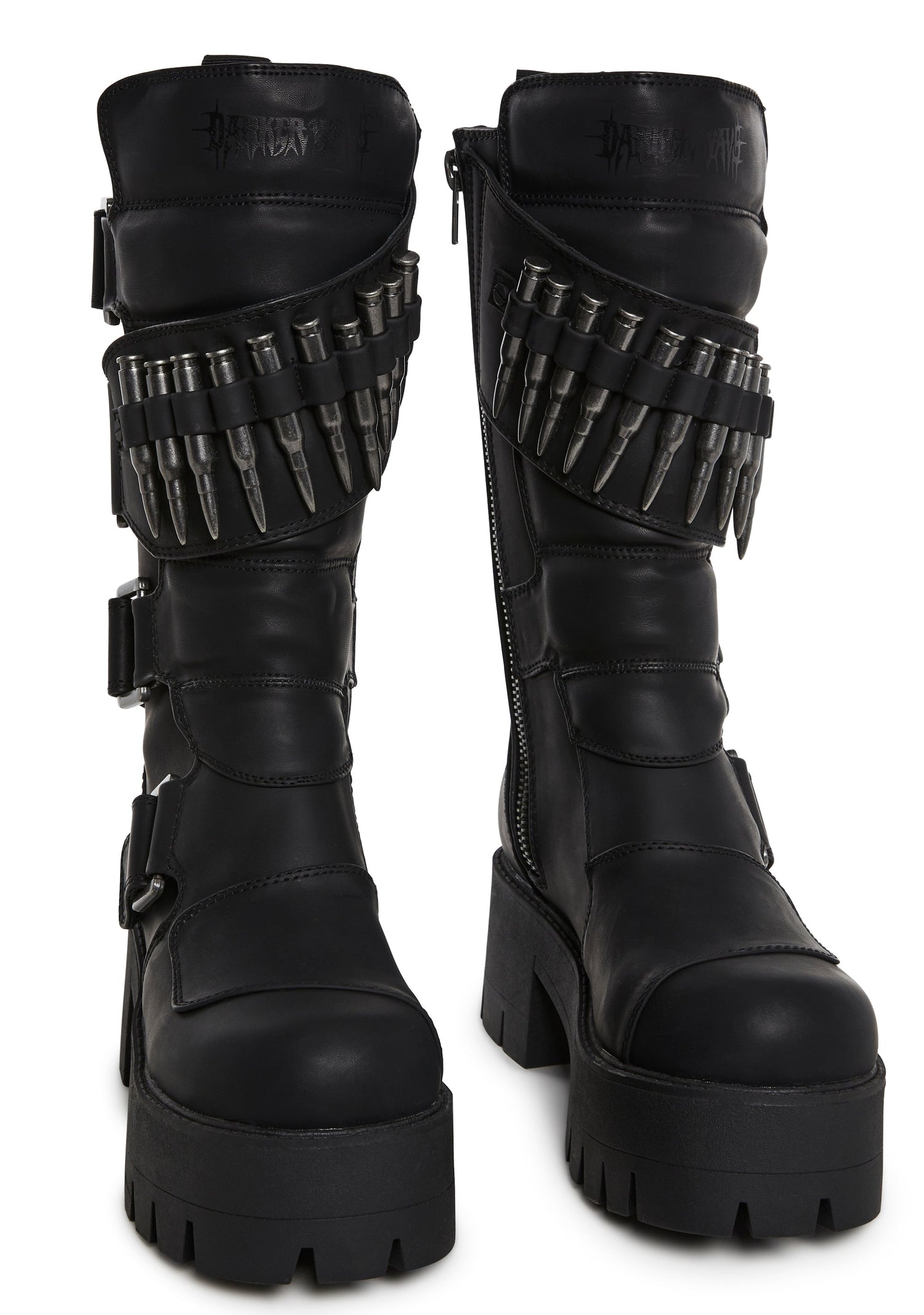Warp Bullet Combat Boots - Black