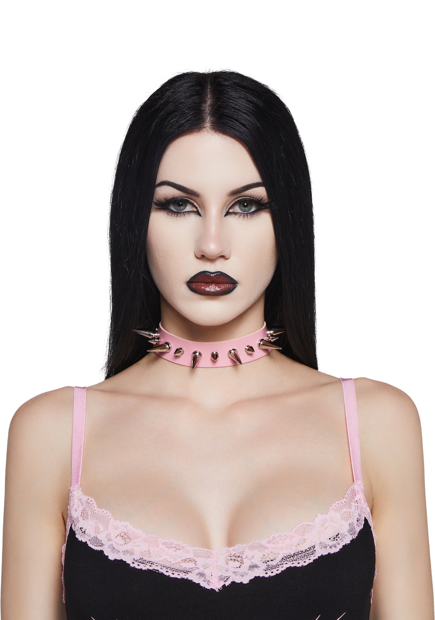 Heart To Get Spiked Choker