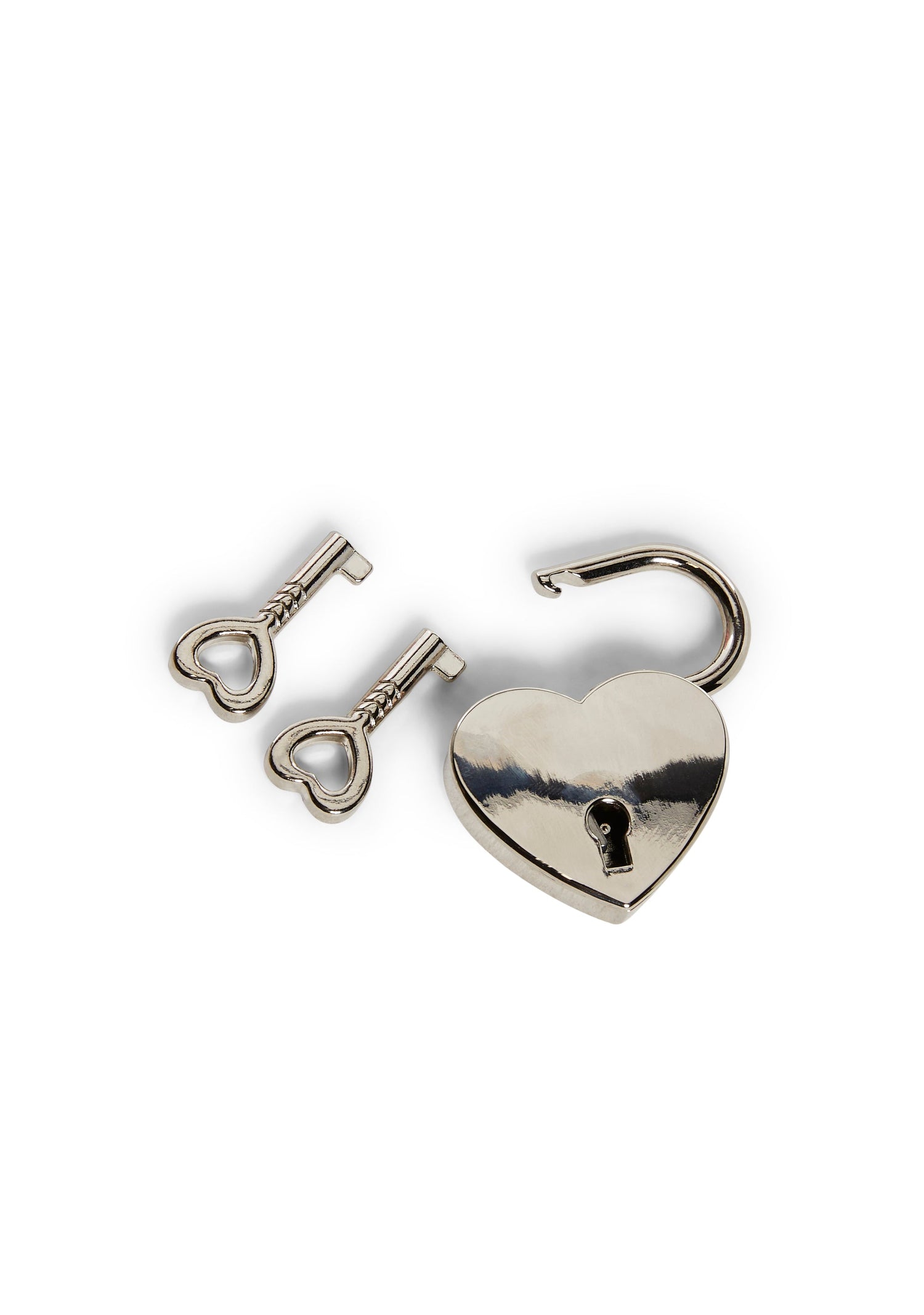 Unlock Me Heart Choker - Pink