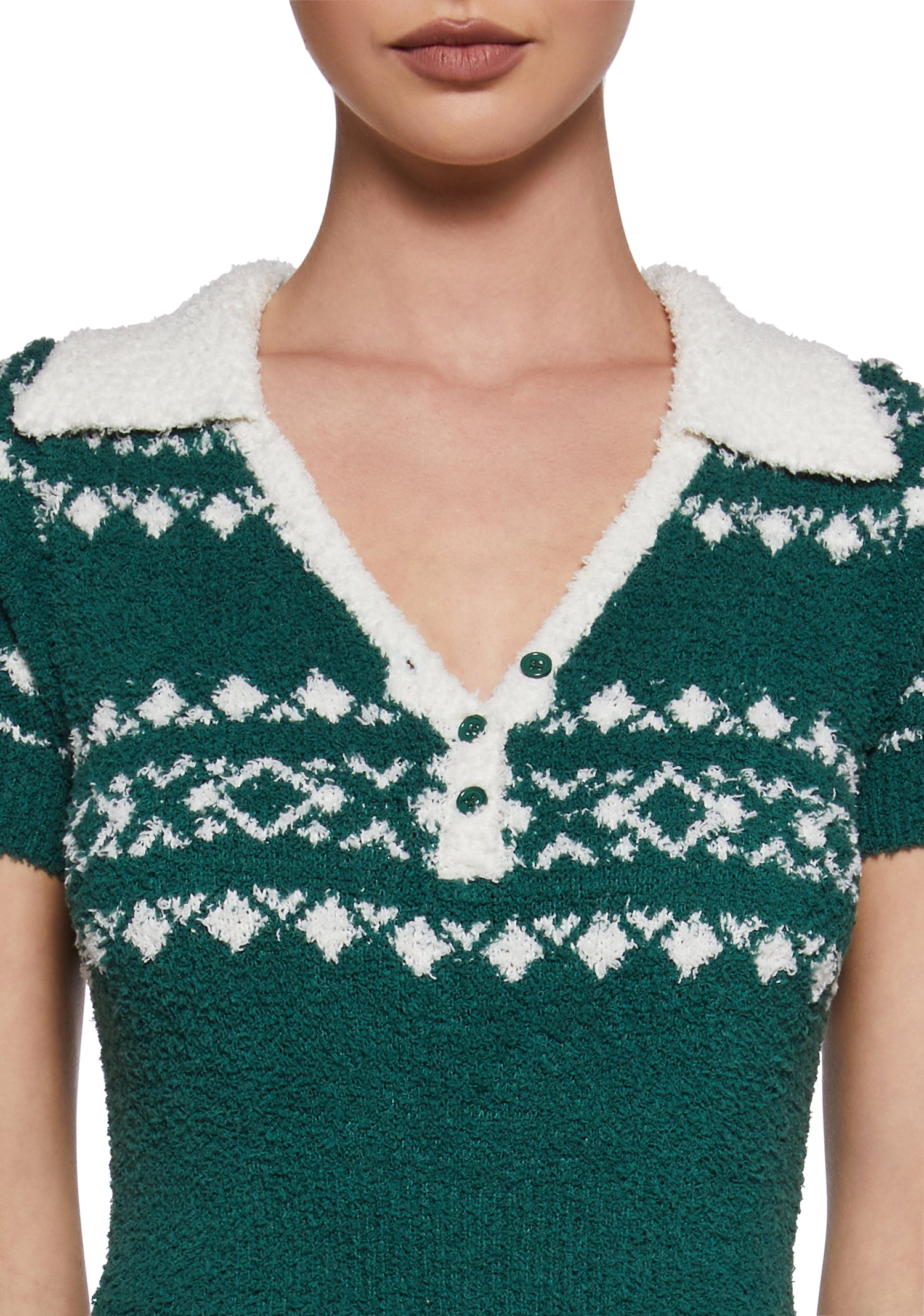 Chalet Dreams Fuzzy Romper