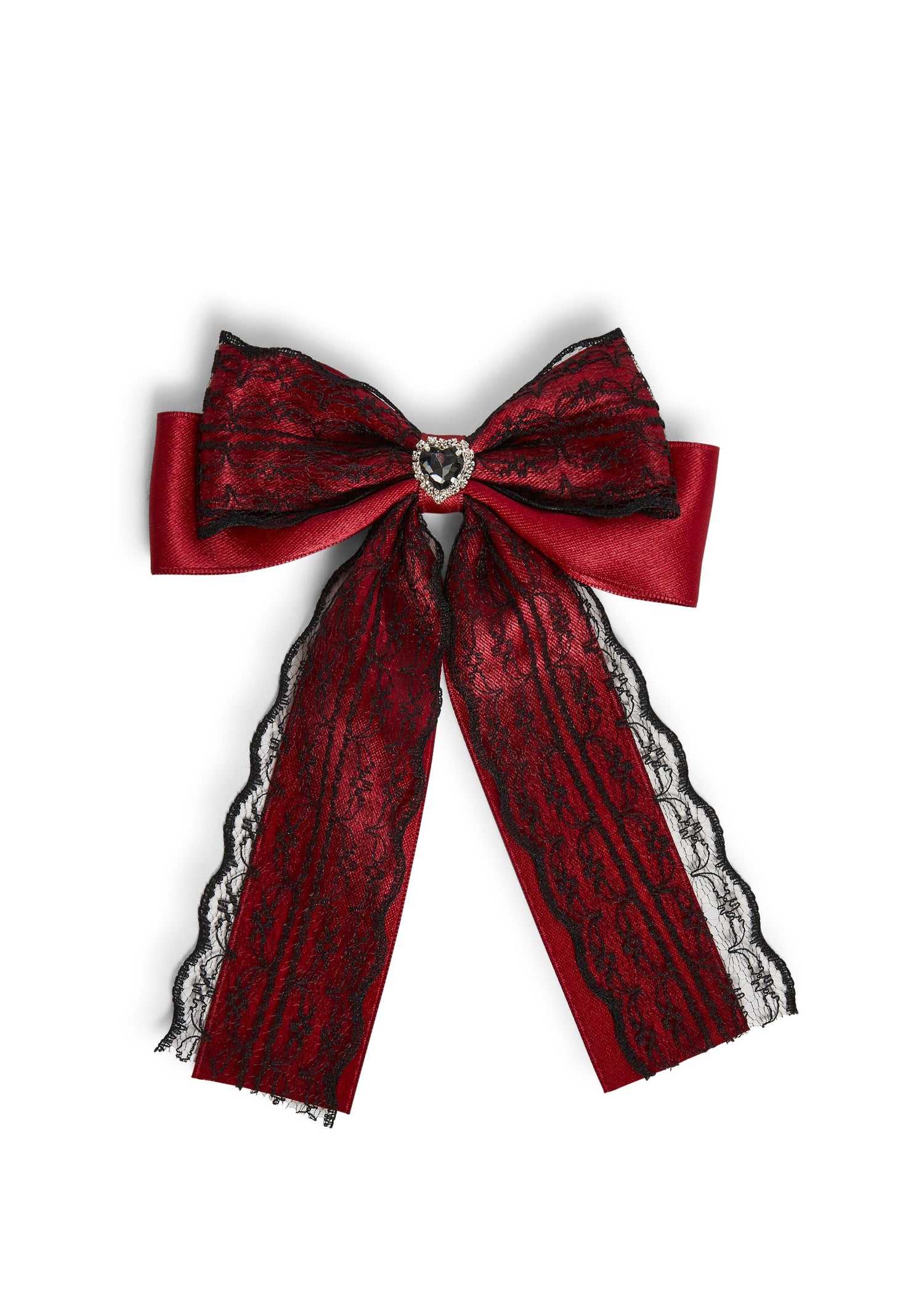 Dazzling Devotion Bow Hair Clip