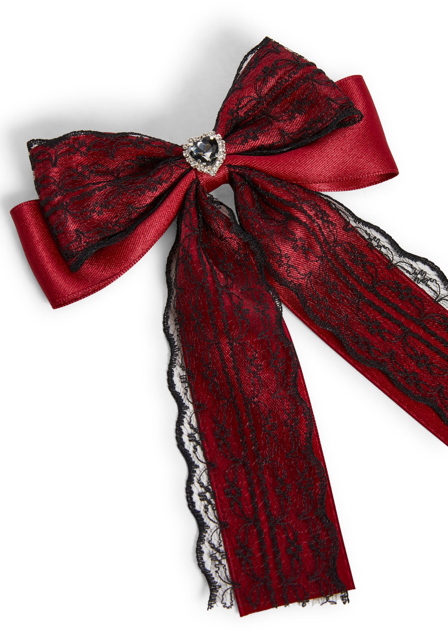 Dazzling Devotion Bow Hair Clip