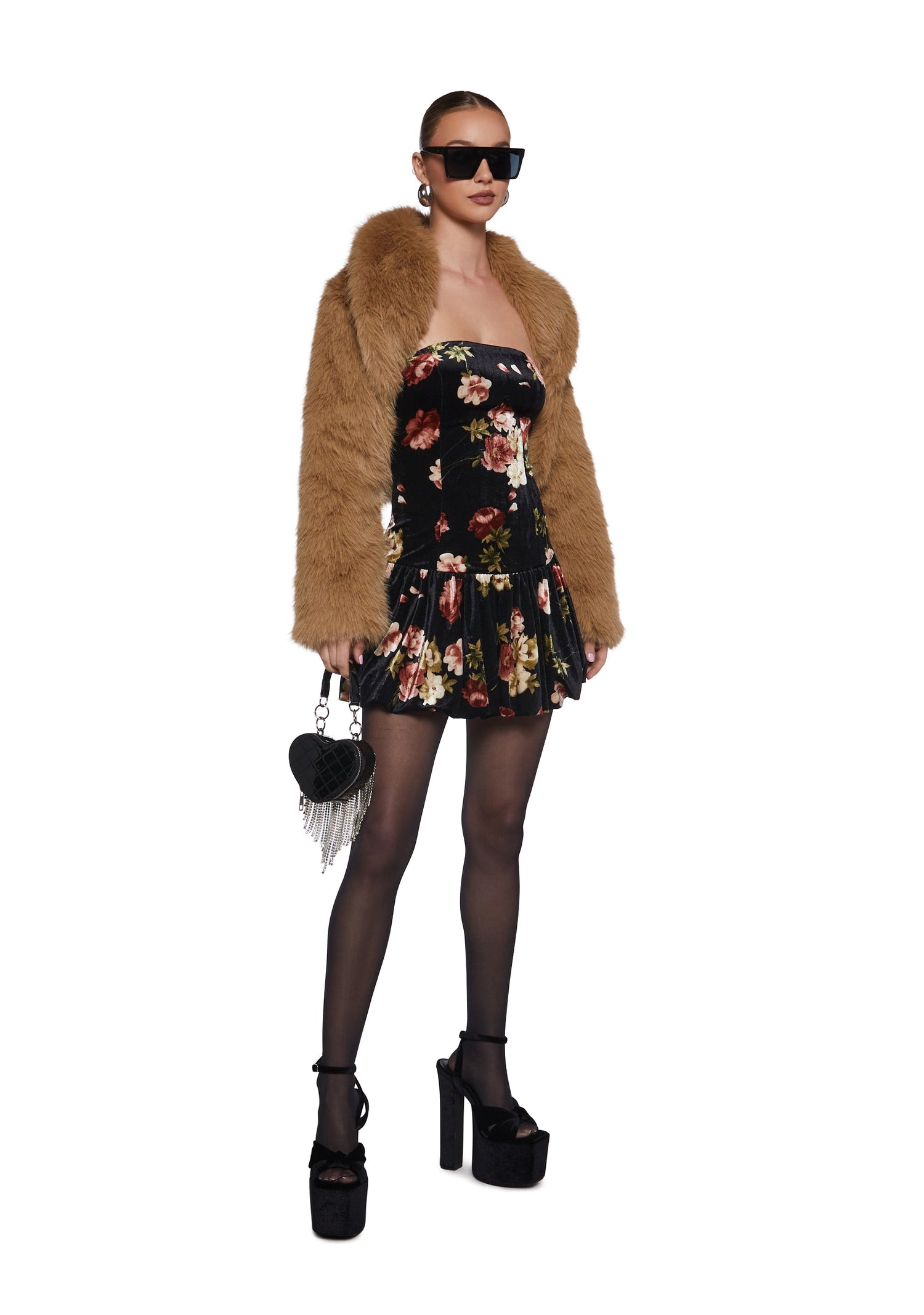 Fated Florals Mini Dress