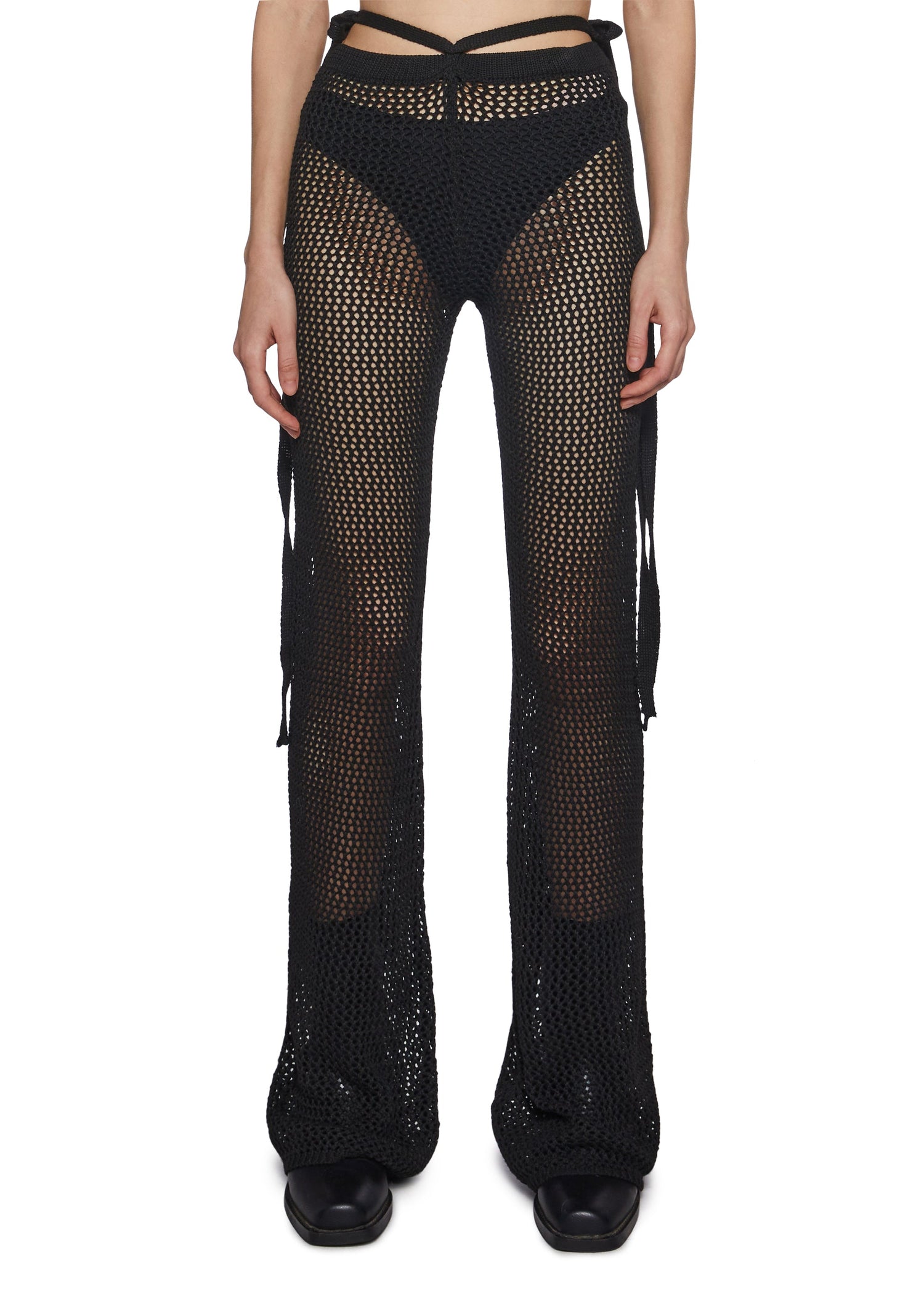 Small Town Outlaws Crochet Pants