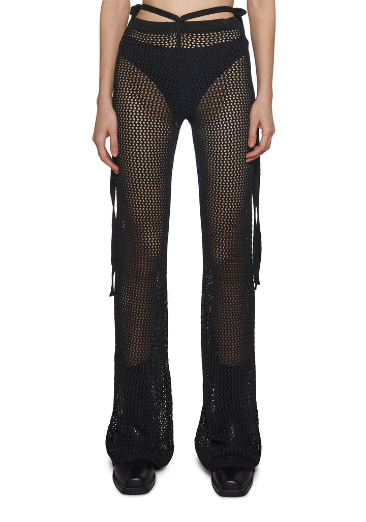 Small Town Outlaws Crochet Pants