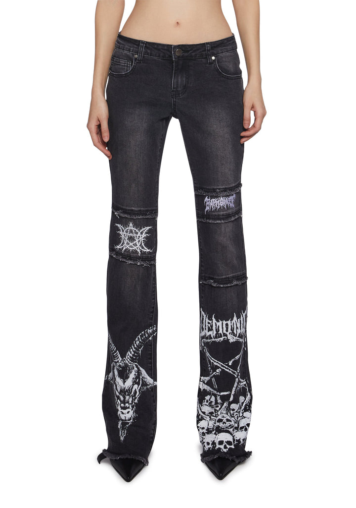 Moonlight Pact Flared Jeans