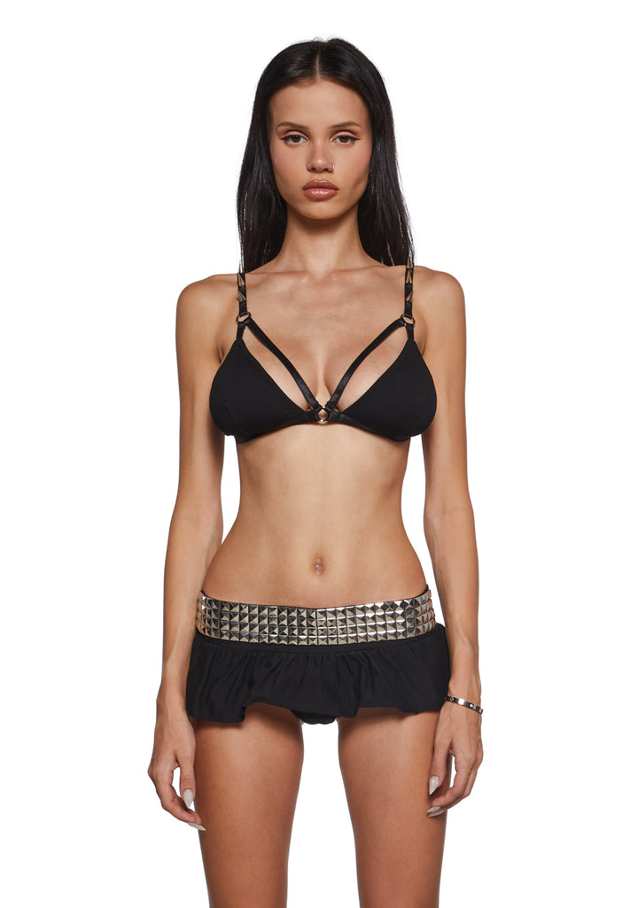 Hellborn Love Bikini Skirt Swimsuit Set