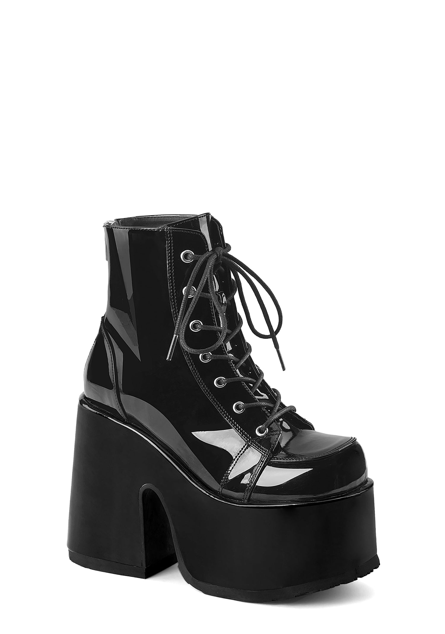Camel-203 Platform Ankle Boots